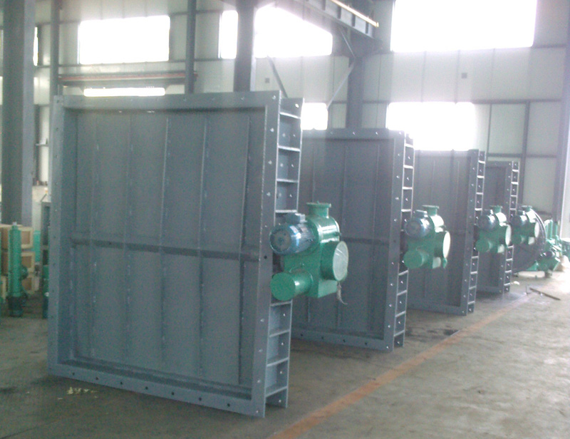 電液動(dòng)矩形蝶閥